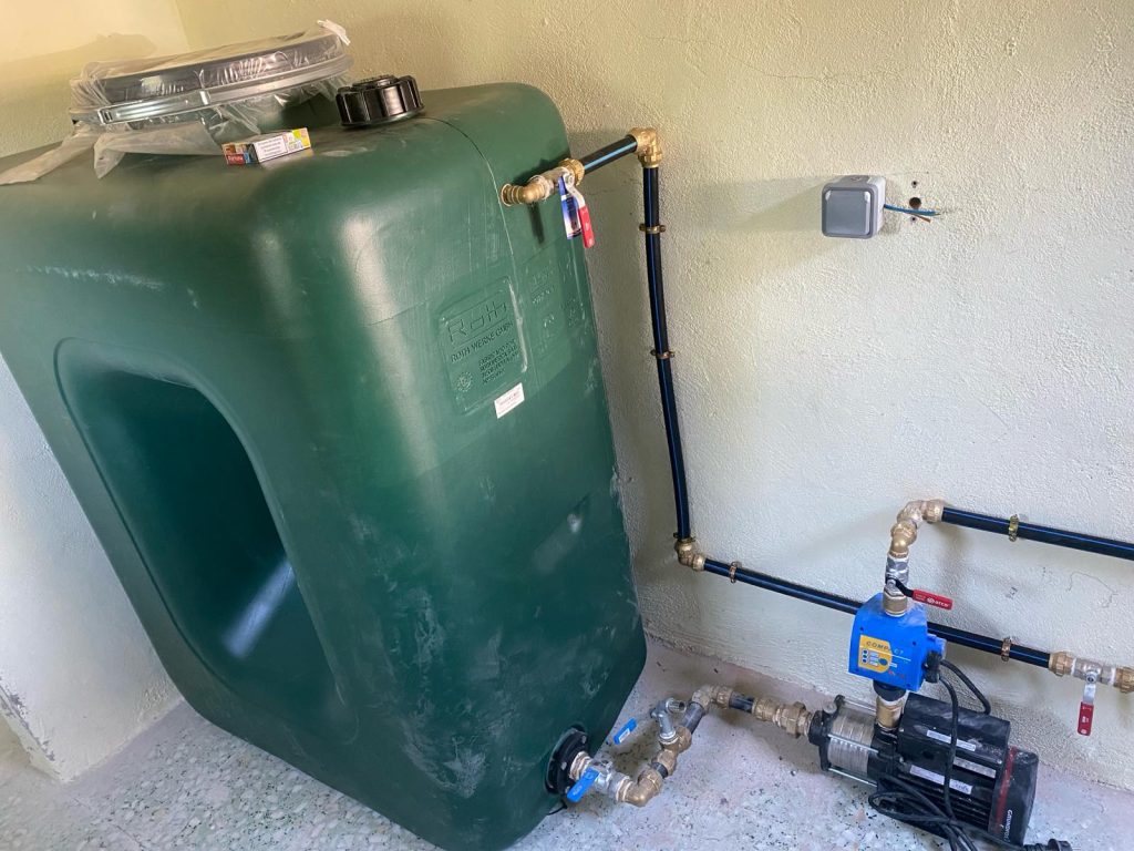 Instalación de grupo de presión para riego 3