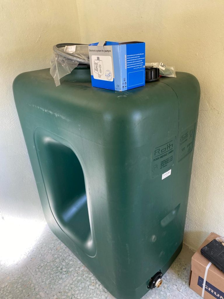 Instalación de grupo de presión para riego